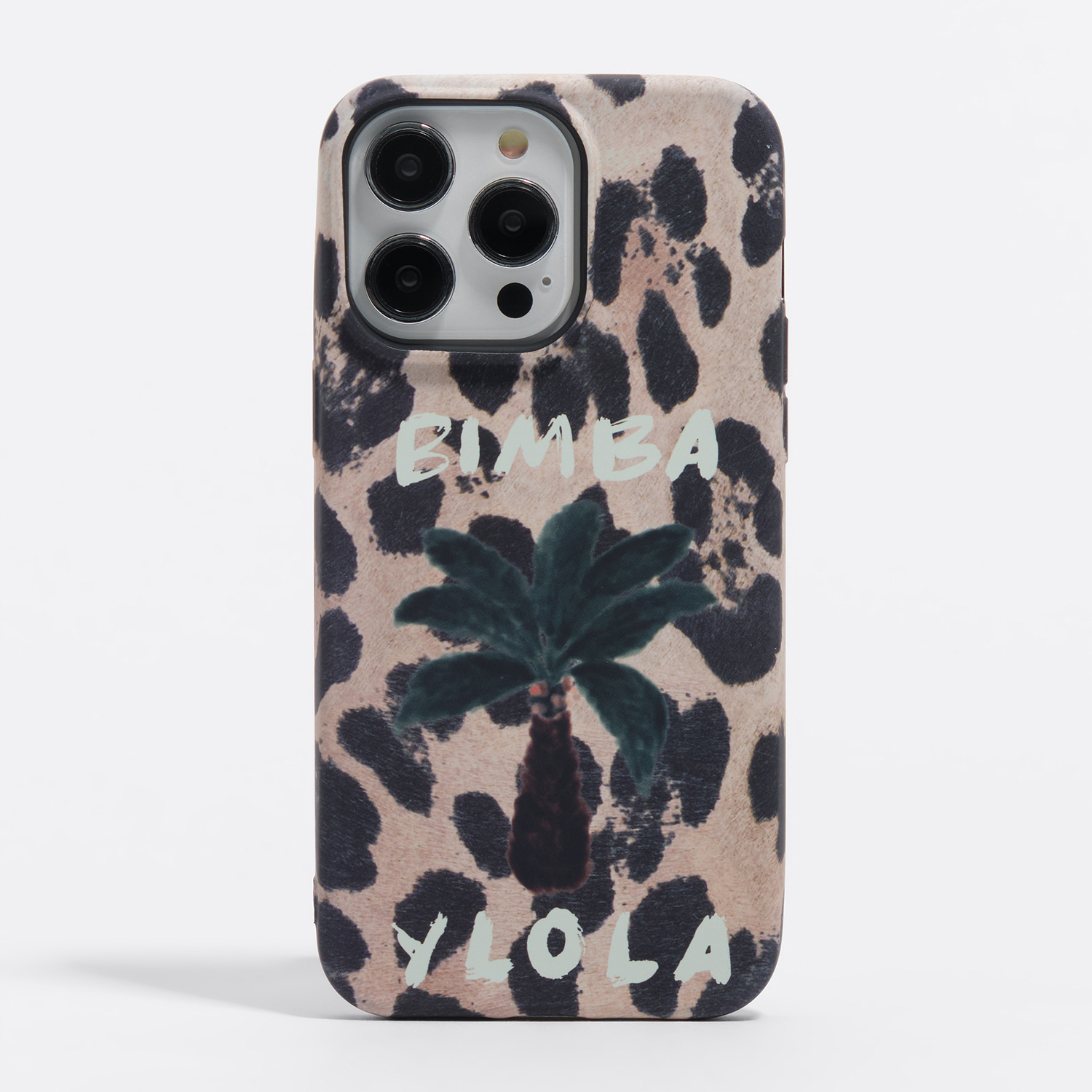 Etui sztywne iPhone 15 Pro Max panterka beżowe