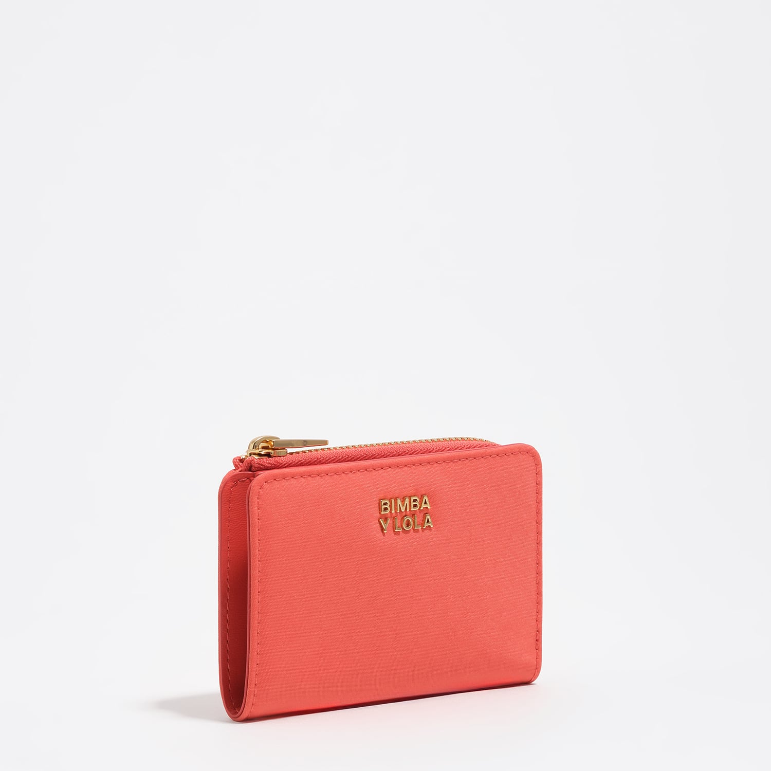 Bimba Y Lola Coral Nylon Compact Purse