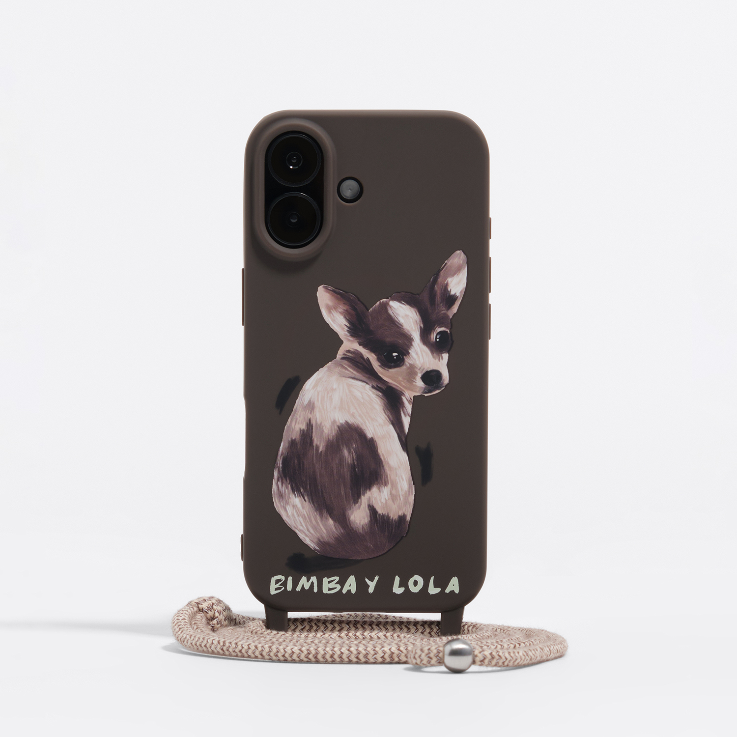 Bimba Y Lola Chocolate Chihuahua Iphone 17 Hard Case