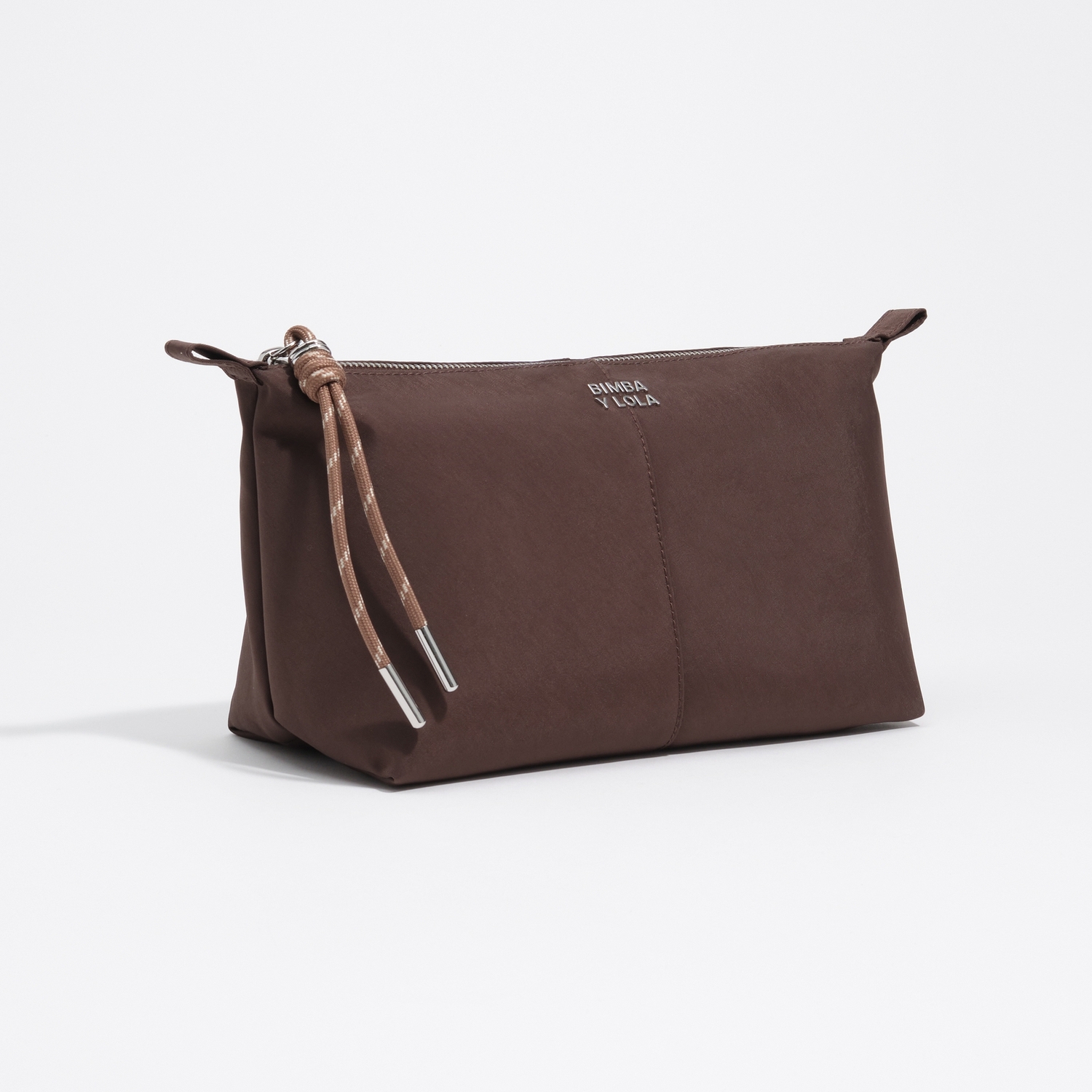 Saszetka Trapecio duża nylon mokka