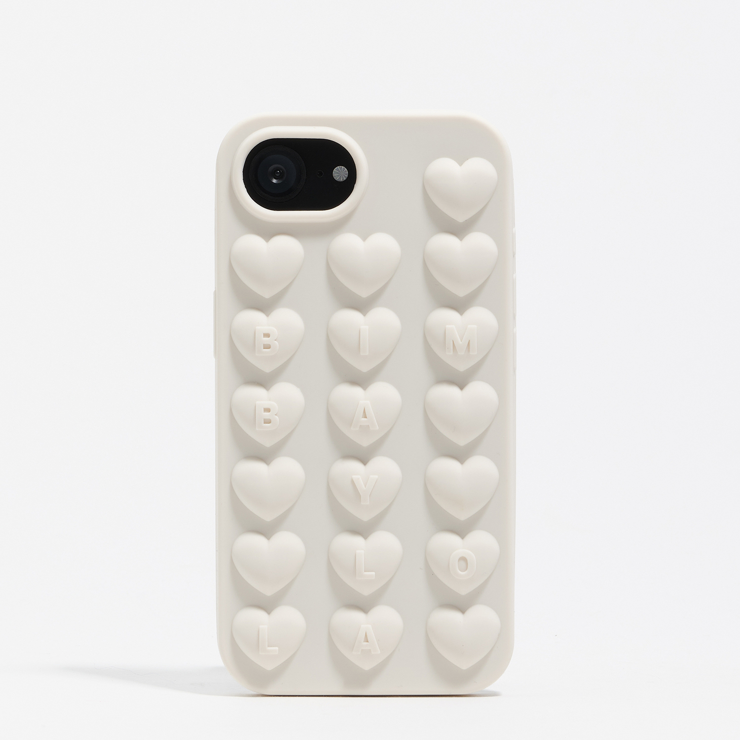 Etui silikon iPhone 16e białe