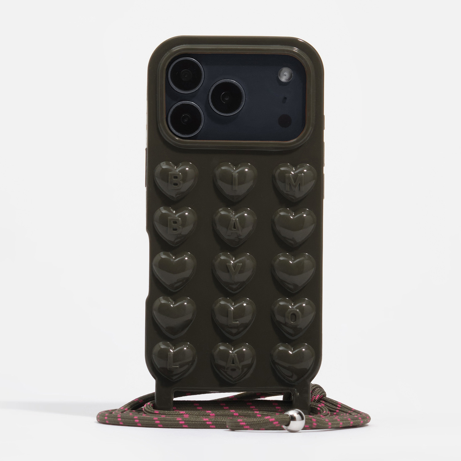 Etui silikon iPhone 17 PRO MAX błyszczące ciemnozielona