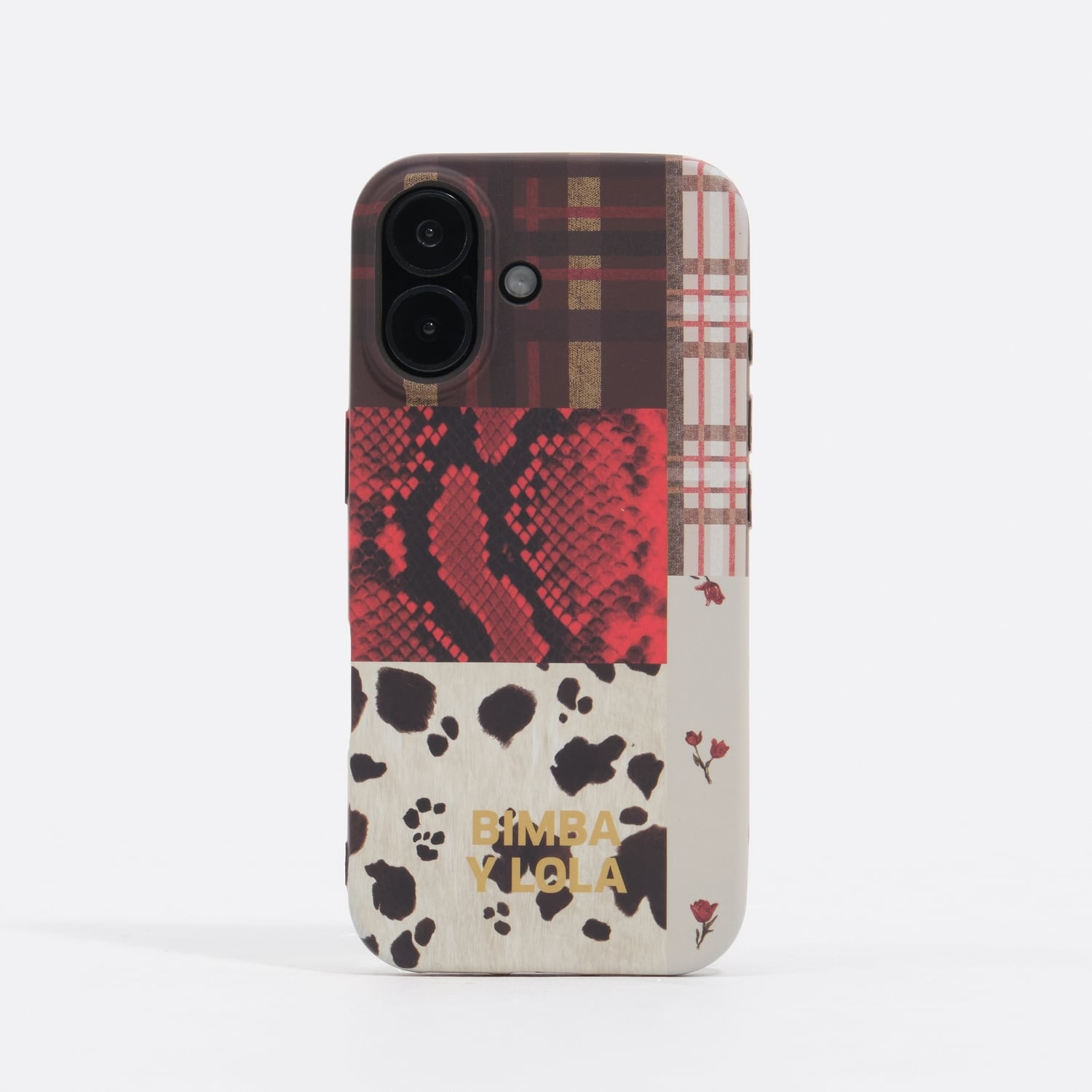 Etui twarde iPhone 17 patchwork pyton